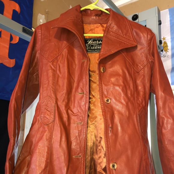 Vintage leather jacket - Picture 1 of 7